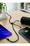 240W PD Destekli 3ü 1 Arada USB Çoklu Şarj Kablosu