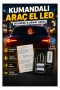 3 Modlu LED Jest Işığı – Kablosuz Kumandalı Arka Cam Aksesuarı