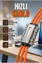 3ü 1 Arada Hızlı Şarj Kablosu – USB Type-C, Lightning ve Micro USB Uyumlu