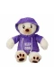 3192 Kapüşonlu Peluş Ayı 30 cm -Sunman