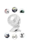 Mandallı Mini Fan – 360° Ayarlanabilir Başlık, 3 Hız Modu ve Sessiz Çalışma