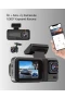 3 Kameralı Full HD Araç Kamerası – Wi-Fi, IR Gece Görüş, G-Sensor ve 2.7 İnç LCD