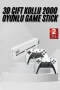 4K HD Retro Game Stick Oyun Konsolu – 2000 Oyun ve 2.4G Kablosuz Çift Kol