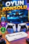 3D 4K HD 2.4G Kablosuz Çift Kollu Game Stick Retro Oyun Konsolu
