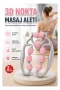 3D Noktalı Esnek Silikon Vücut Masaj Aleti