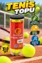 3’lü Tenis Topu Seti – Dayanıklı Keçe Kaplama ve Dengeli Zıplama