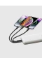 3 Uçlu Çoklu Şarj Kablosu – Type-C, iOS ve Android Uyumlu 1,2 Metre