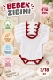 4lü Çıtçıtlı Bebek Zıbını Seti – 3/18 Ay