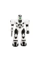 40757 SUN-HPK-ROBOT MARS ROBO SQUAD YÜRÜYEN IŞIK 18CM 3A