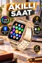 41 mm Kavisli Kasa Akıllı Saat – 1,70 İnç AMOLED Ekran | Bluetooth 5.1, 117 Spor Modu, iOS ve Android Uyumlu
