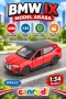 43832 Welly 1:34 BMW IX Çek Bırak Model Araba -canrodi Oyuncak