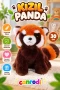 4541K KIZIL PANDA 30 CM KAHVERENGİ