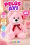 4564P SALAŞ  AYI 46 CM-PEMBE