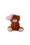 4740 SUN-JNH-PFF-SK PELUŞ AYI KALPLİ BALONLU 40CM 2R