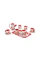 4939 SUN-YFN-LCH-METAL ÇAY SETİ ÇİÇEK DSN 2A 12PRÇ