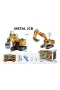 4D-E1 METAL AĞIZLI DUMAN ATAN FARKLI KONTROLLÜ EXCAVATOR