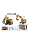 4D-E1 METAL AĞIZLI DUMAN ATAN FARKLI KONTROLLÜ EXCAVATOR