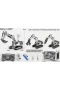 4D-E3 METAL DEĞİŞEBİLEN 3 BAŞLIKLI DUMAN ATAN İŞ MAKİNASI