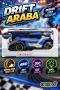 4D-Y3 DRİFT TEKER DUMAN ATAN METAL KASA ARABA