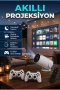 4K Akıllı Projeksiyon – Wi-Fi 6, Bluetooth 5.0 ve 10.000+ Oyun Desteği