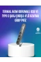 Akım Korumalı 4’lü Çoklu Priz – 2 USB, 1 Type-C, 2500W, 2 Metre Kablo, Siyah