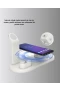 4’ü 1 Arada Kablosuz Şarj Standı – iPhone, Watch ve AirPods Uyumlu