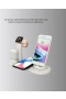 4’ü 1 Arada Kablosuz Şarj Standı – iPhone, Watch ve AirPods Uyumlu