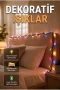 5 Metre Şeffaf Kablolu 50 LED Dekoratif Işık