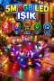 5 Metre Şeffaf Kablolu LED Dekoratif Işık – 50 Ampullü Aydınlatma