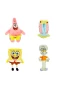50174 SUN-HTI-SBR-PELUŞ S BOB 30CM PATRICK 33CM GARY 23CM SQUIDWARD 35CM SBO