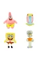 50174 SUN-HTI-SBR-PELUŞ S BOB 30CM PATRICK 33CM GARY 23CM SQUIDWARD 35CM SBO