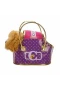50585 Cutekins Taşıma Çantalı Peluş Köpek -Sunman