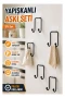 5’li Set Çok Amaçlı Yapışkanlı Askı