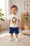 6-24 Ay Basic Bebek Takımı – Keten Şortlu