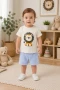 6-24 Ay Basic Bebek Takımı – Keten Şortlu