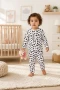 6-24 Ay Bebek Pijaması – Penye Kumaş, Boydan Çıtçıtlı