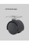 6 cm Döner Mobilya Ayağı Kilitsiz Tek Parça Hareketli Ayak