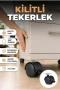 6 cm Kilitli Mobilya Tekerleği 4’lü Set 360° Döner Kolay Kurulum