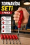 7 Parça 50 Cr-V Manyetik Uçlu Tornavida Seti – Ergonomik Saplı