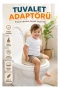 7185 TUVALET ALIŞTIRMA ADAPTORU-RELAX BEJ