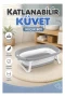 7256 KÜÇÜK KATLANABİLİR KÜVET GRİ