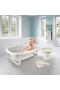 7273 KATLANABİLİR ÜÇLÜ BEBEK BANYO SETİ STONE GRİ
