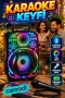 8 İnç RGB Işıklı Bluetooth Speaker Mikrofonlu Karaoke Ses Sistemi – Taşınabilir