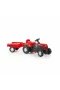 8146 OYUNCAK ROMORKLU TRAKTOR KIRMIZI
