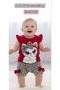 Leopar ve Kedi Baskılı Bebek Takımı – 9/24 Ay
