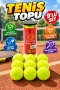 9’lu Tenis Topu Seti – Keçe Kaplamalı Dayanıklı ve Dengeli Zıplama