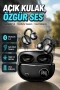 Açık Kulak Bluetooth Kulaklık 5.4 APTX Destekli Kablosuz Ergonomik Tasarım