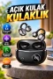 Açık Kulak Kablosuz Bluetooth 5.4 Kulaklık – APTX, Dokunmatik Kontrol ve Type-C Şarj