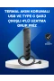 4’lü Akım Korumalı Çoklu Priz – 2 USB, Type-C, 2500W ve 2 Metre Kablo