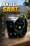 Akıllı Saat AMOLED Ekran NFC GPS Uyumlu 3 Kordonlu